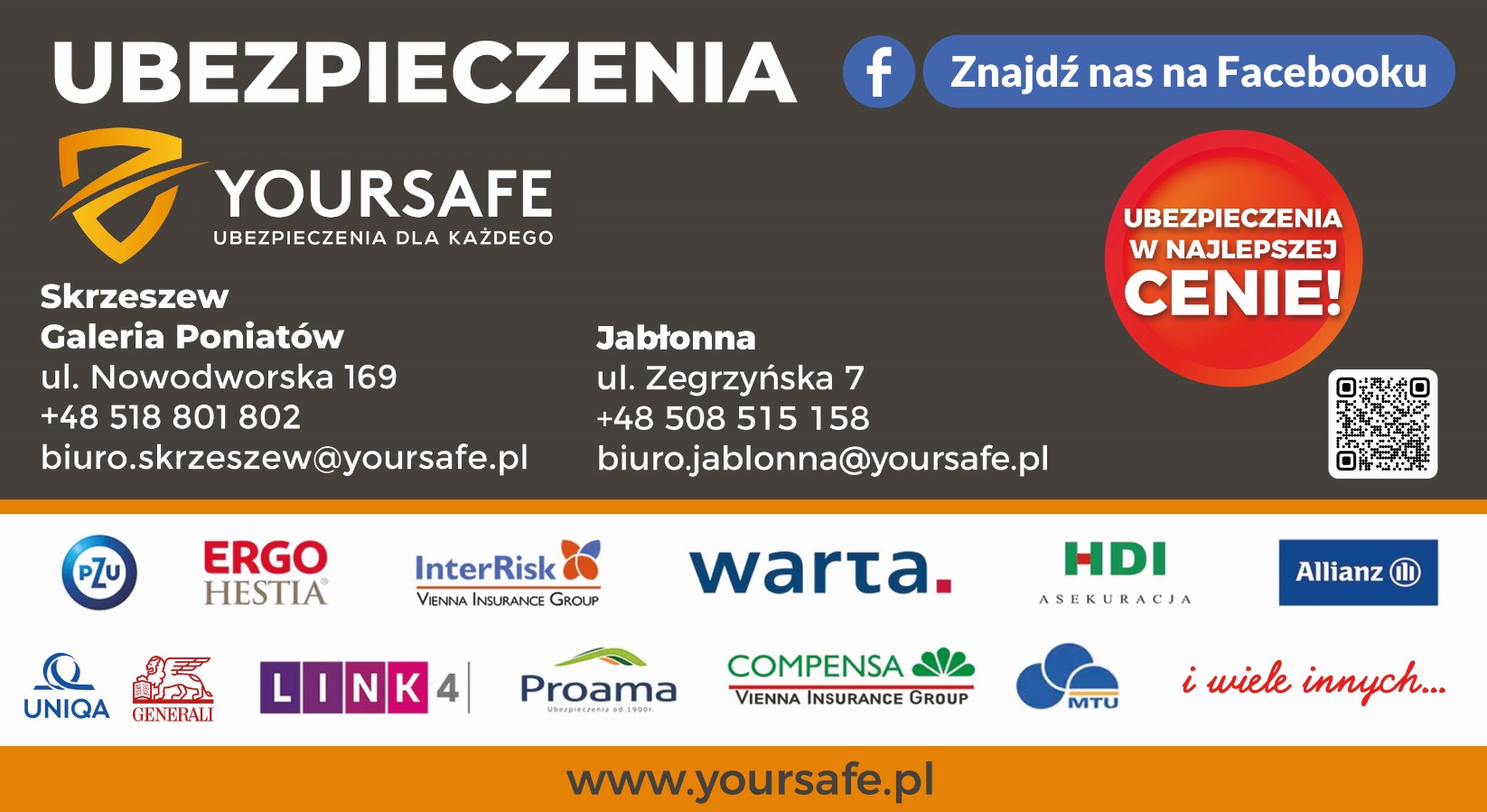 Your Safe Ubezpieczenia - agent ubezpieczeniowy LEGIONOWO ubezpieczenia LEGIONOWO